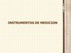 instrumentos de medicion