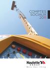 Haulotte Group - Comptes sociaux 2011