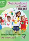 Inscriptions aux activités périscolaires 2012-2013