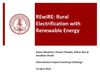 ReWire: Rural Electrification with Renewable Energy 
