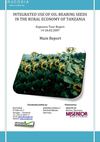 Integrated Use of Oil-Bearing Seeds in The Rural Economy of Tanzania 