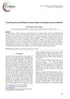 Food Security and Biofuels: A Case Study of Jatropha Curcas in Bolivia 
