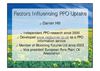 Factors Influencing PPO Uptake - EPPOA 