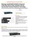 Behringer EUROPOWER EP4000 Professional 4,000-Watt Stereo Power Amplifier with Atr (Accelerated Transient