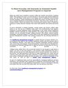 To Meet Everyday Job Demands an Essential Healthcare Management Program is required