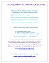 Lowest Major Medical Health Insurance Rates