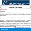 Positive Correlation