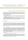 Entreprises et logement : au-delà du 1% (Synthèse)