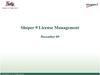 Shoper 9 License Management | Tally | Tally Web Interface | Tally Data Conversion