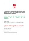 Concentración de trabajadores de Sequor seguridad