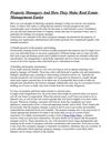 Property Managers And How They Make Real Estate Management Easier