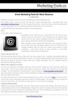 Email Marketing Tools For More Revenue