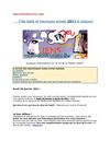 FAJET Lettre d'information n° 175 - janvier 2011
