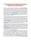 Why business owners these days are opting this option buy Facebook fans