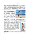 How to Buy Best Beach Wear for Woman’s