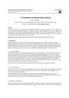 A Foundation for Breach Data Analysis