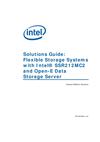 Solutions Guide: Flexible Storage Systems with Intel SSR212MC2 and Open-E Data Storage Server