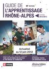 Guide de l'apprentissage Rhône-Alpes - 2012