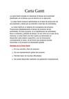 Carta gantt
