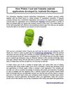 Android Apps Development In UK