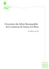 Rapport Arbres Remarquables Gréoux-les-Bains
