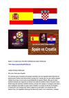 Spain vs Croatia Euro 18.6.2012 SelMcKenzie Selzer-McKenzie