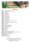 Catálogo venta de cosmética Peluqueria ana de aloeveraCanarias