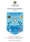 Lions - bulletin de District juin 2012