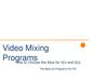 Videomixersoftware
