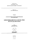 Boletin Nº 019- dHidrotermalismo en el Sur del Perú- Sector Cailloma- Puquio