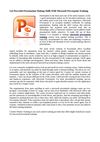 Get Powerful Presentation Making Skills With Microsoft Powerpoint Training