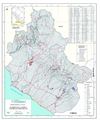 Mapa 2- Ocurrencias, Canteras y Minerales Industriales