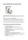 Braun KF580 from Braun Coffee Makers
