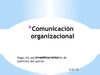 comunicacion organizacional