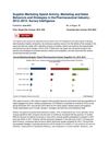 Supplier Marketing Spend Activity, Marketing and Sales Behaviors and Strategies in the Pharmaceutical Industry -...