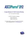 ASCOPharma® 2012 - EFP - Européenne de Formation pour les Pharmaciens