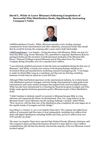 David L. White to Leave Miramax Following Completion of Successful Film Distribution Deals, Significantly Increasing...