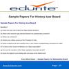 Sample Papers For History Icse Board