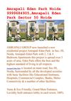 Amrapali Eden Park Noida 9999684905,Amrapali Eden Park Sector 50 Noida