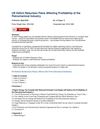 US Deficit Reduction Plans Affecting Profitability of the Petrochemical Industry