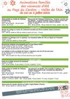 Animations du 1er au 8 juillet 2012