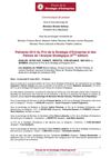 Communiqué de presse - Palmarès 2012 (édition n°5) - mercredi 21 mars 2012 - 14 heures