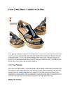 Corso Como Shoes - Comfort At Its Best
