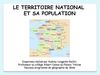 GEOGRAPHIE 3M Le territoire national et sa population
