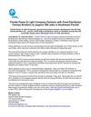 Florida Power & Light Company Partners with Food Distributor Cheney Brothers to support 300 Jobs in Southwest Florida