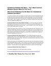 Gestational Diabetes Diet Menu – The 3 Most Common Mistakes Women Make
