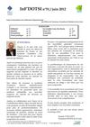 Lettre info de la FDOTSI Loire juin 2012