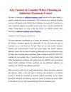 Addiction Treatment Center