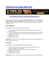 What Exercises Burn Belly Fat