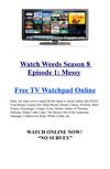 Watch 8x1 Weeds Season 8 Episode 1 s08e01 Messy